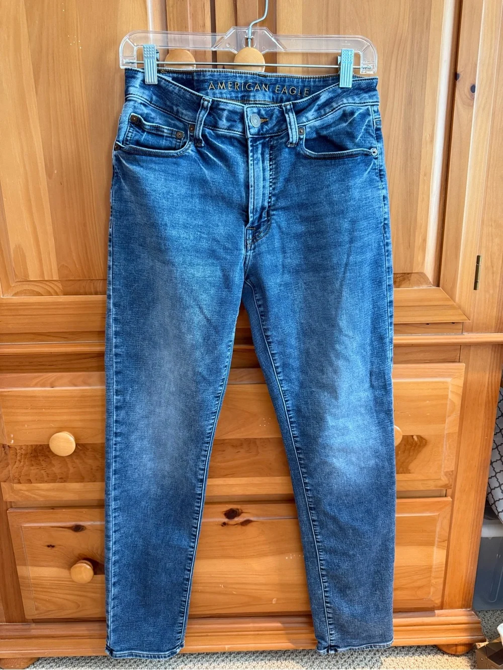 American Eagle Outfitters Next Level Flex Men's Blue Slim Fit Jeans